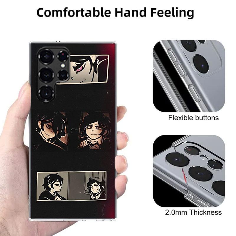 The Coffin of Andy and Leyley Capa Phone Case For Samsung S26 Ultra S25 Edge Galaxy S23 S21 S20 S24 FE S22 S10 Plus Cover Clear