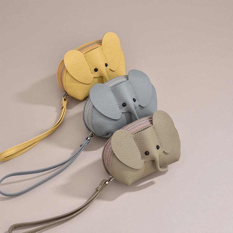2025 Trendy Creative Brand: Cute Elephant Coin Purse for Women
