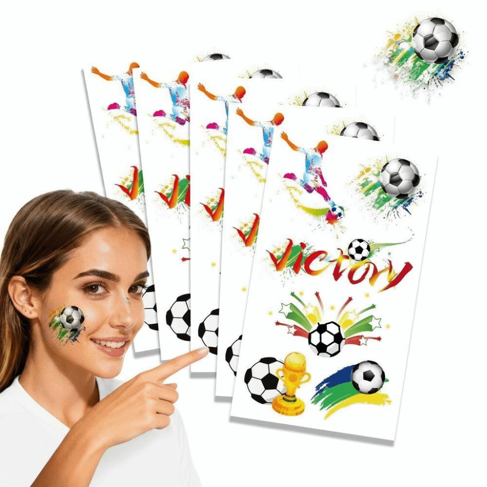 Eco-Friendly Football Fan Costume Set Lightweight Sports Event Noise Maker  Cheerleading