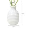 Desktop Plant Hydroponic Vase Simple Style Tabletop Ceramic Vase for Living Room Bedroom Ornaments Garden Small Flowerpot