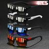 4 PCS Vintage Square Sunglasses Men Luxury Designer Sun Glasses Anti Glare Retro UV400 Eyewear for Fishing Driving