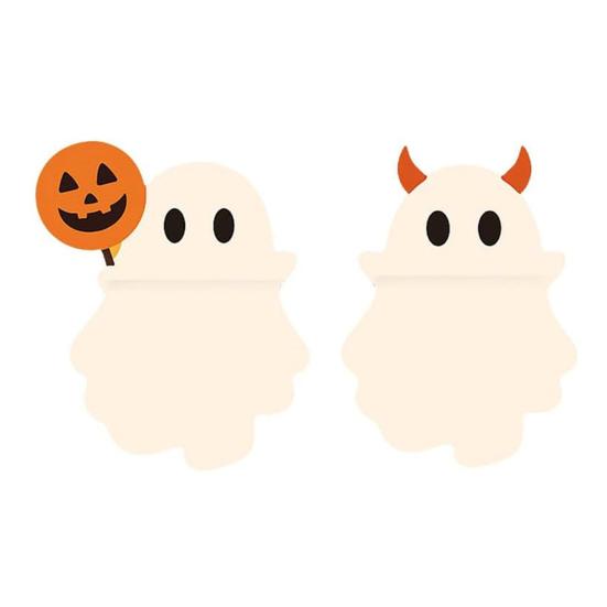 Halloween Geist Mysterium Handy Kumpel Aufkleber Geist Handy Topper Niedlich Abziehen und Aufkleben Mini