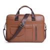 Men's Briefcase, Cowhide Men's Official Briefcase, Hand-held, Single-shoulder Computer Bag