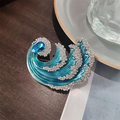 High End Diamond Inlaid Butterfly Brooch, Women's High-end Sense, Chest Flower, Versatile Clothing Accessories