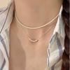 925 Sterling Silver Multiple Round Beads Choker Necklace Women 2025 Trendy Bead O-Chain Simple Pendant Fine Jewelry Wholesale