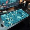 Tropical rainforest plant Mouse Pad 500X1000 mm Large Gaming Mousepad Gamer XL Rubber Otaku Keyboard Pad Laptop Desk Mat