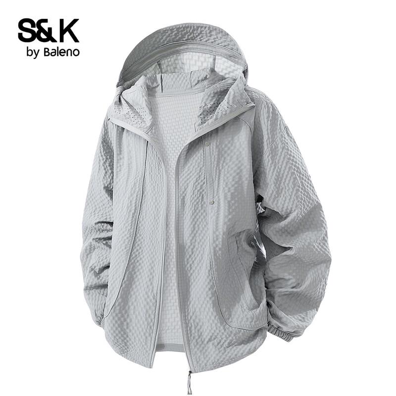 Baleno Men's S&K Outdoor UV Protection Hoodie