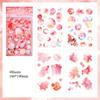 4 Sheets Colorful Bubble Stickers PET Material DIY Scrapbooking Art Collage Stationery Planner Decor Diary Stickers