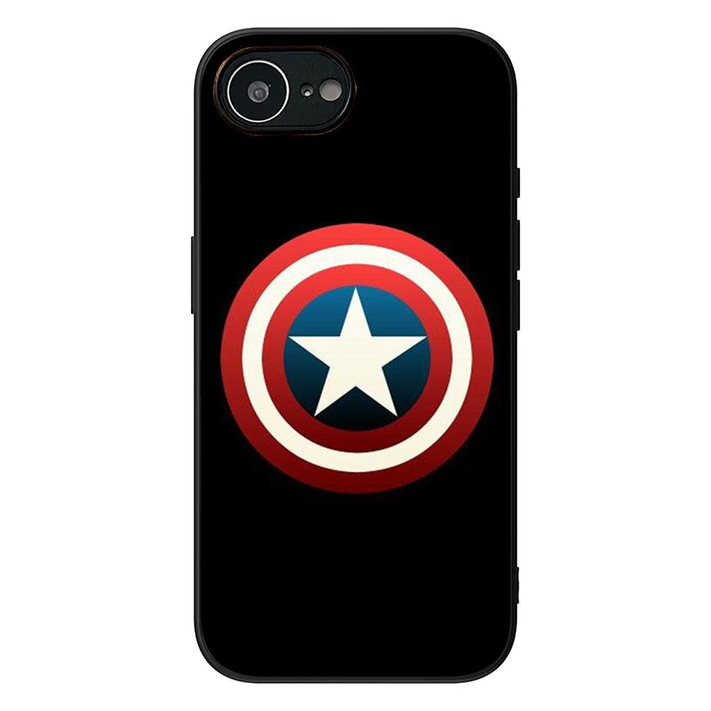 Marvel Captain America Shield Cover Phone Case for Xiaomi Redmi Note 14 12 13 ProPlus A4 A3 Pro Plus 12C 13C 14C 5G