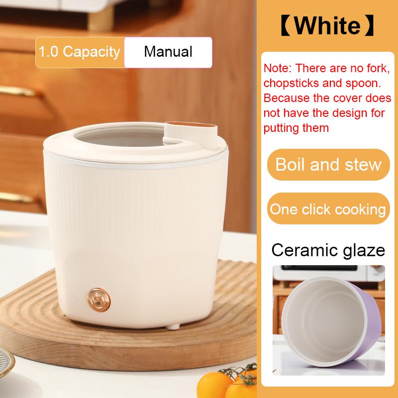 

Мультифункціональна рисоварка Електрична сковорода Каструля для приготування локшини Пательня для смаження яєць омлету Міні-хотпот Чашка для тушкування дитячого харчування Підігрівач супу