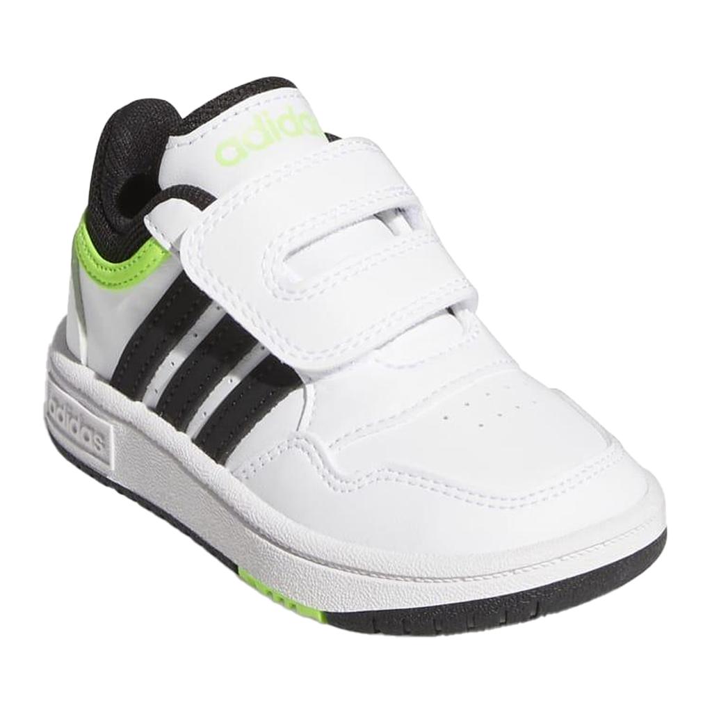 Adidas Childrens/Kids Hoops 3.0 Leather Trainers