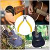 Guitar String Pliers Yellow Steel Musical Instrument Handle Repair Maintenance Tool