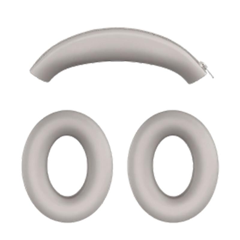 Replacement Ear Pads Earphone Cushion Headbeam Pad for IKF King Professional Headphone Noise Isolating Silicone Earpads