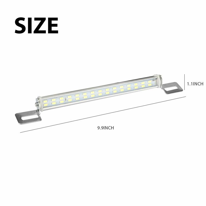 Lampada Coda Freno Auto a 30 LED Luce di Retromarcia Barra Luce Targa Posteriore Smd 5730 Adatta per Luci di Parcheggio e Indicatori di Direzione Posteriori