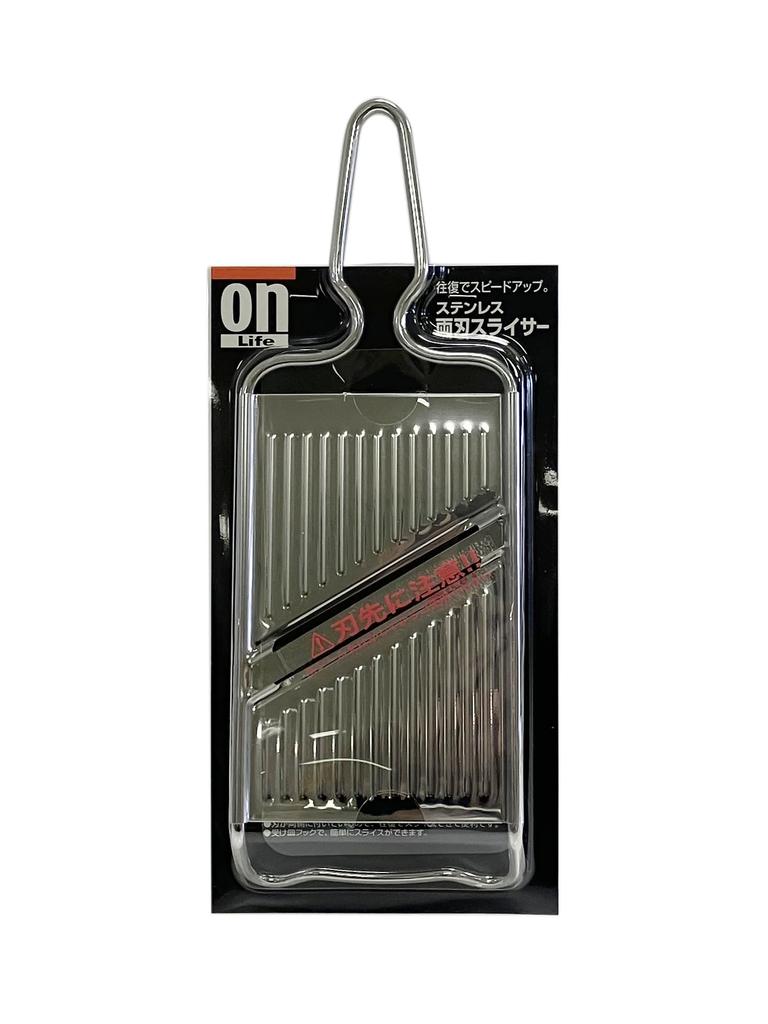 Prince Industry LifeOn Stainless Steel Slicer PR1388 Double-Edged