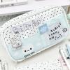 Cute Cat Pencil Case Large Capacity Pen Bags Stationery Bag Multi-layer Pencil Bag Student Stationery Organizer School Supplies