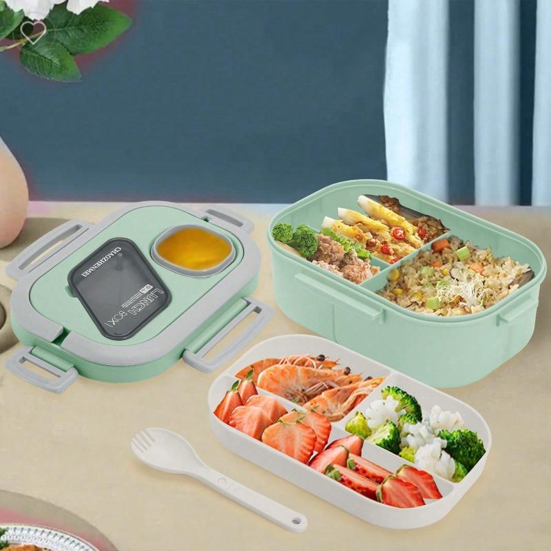 1 Bento-Box für Erwachsene, Salatbehälter, Groß 40,5 oz. Salatschüssel, Bento-Schale für Toppings