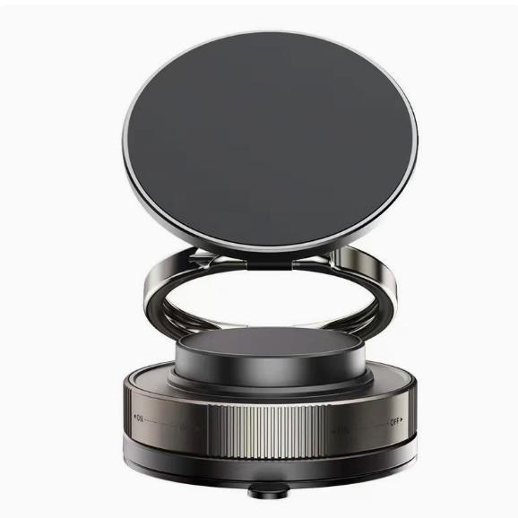Magnetic Phone Holder: Universal Folding & Rotating Car Dashboard Mount