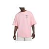 Nike Sportswear Loose Short Sleeve T-Shirt With Back Letter Print Men Tops Rush-Pink FB9808-686