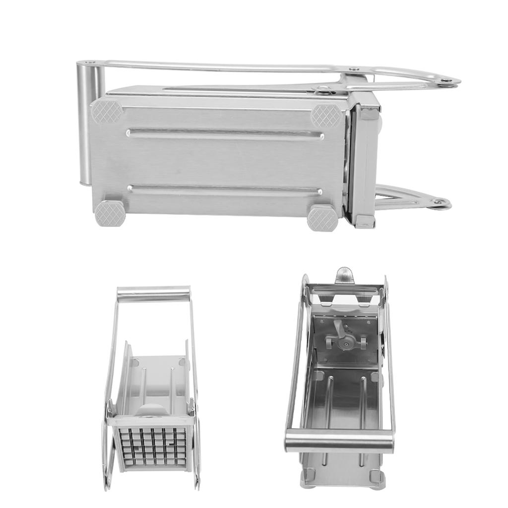 Stainless Steel French Fries Grater Potato Chipper Chip Cutter Chopper Maker