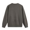 Li Ning Wade Series Solid Color Comfortable Breathable Versatile Loose Long Sleeve Knit Sweater Men tops Street-Grey AMBU055-2