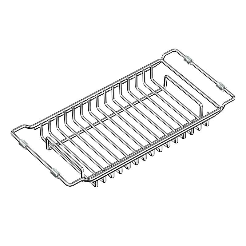 Retractable Stainless Steel Chopsticks Draining Basket & Sink Storage Rack for Kitchen & Fish Tank.