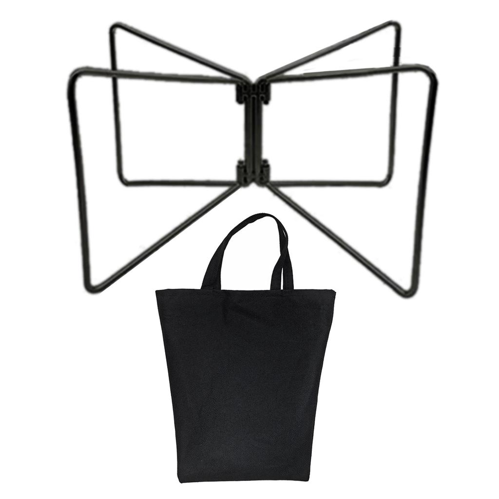 Camping Folding Coolers Stand Storage Box Bracket Metal Luggage Rack Portable Ices Box Holder for Outdoor Travel Cooking