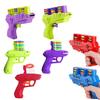 Kids Flying Disc Launcher Toy with 15/25/50/75/100/125 EVA Soft Bullets Outdoor Garden Backyard Lawn Toddlers Boys Girls Flying Saucer Shooter Game