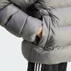adidas Originals Tonal Hooded Puffer Jacket Men Grey Four IY3398