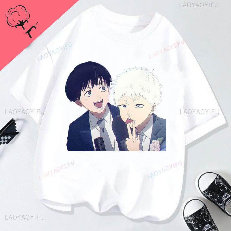 Das Sommer Hikaru Starb Niedliches Anime-Shirt Baumwolle Rundhals Kreativität Ästhetik Jugend Unisex Grafische T-Shirts Goth Hemd Kleidung
