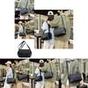 Trendy Black Casual Shoulder Bag With Ample Space Ideal For Daily Use And Gym Activities