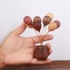 HeMu Log Balloon Small Ornaments Car Ornaments Handmade Creative Home Move New Year Gift Prop Decoration