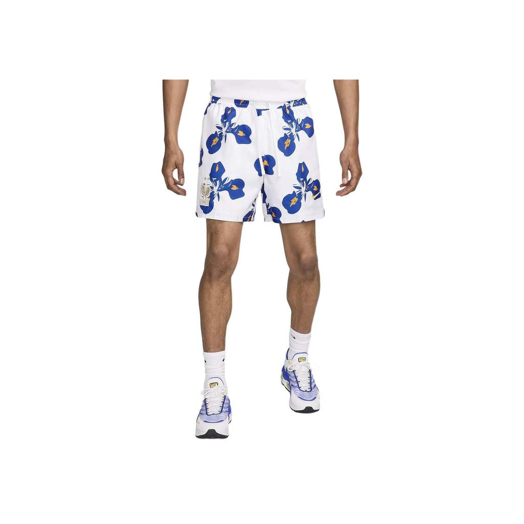 Nike Sport Essential Flow Printed Woven Lined Athletic Shorts Men Shorts Mountain-White FZ5945-121