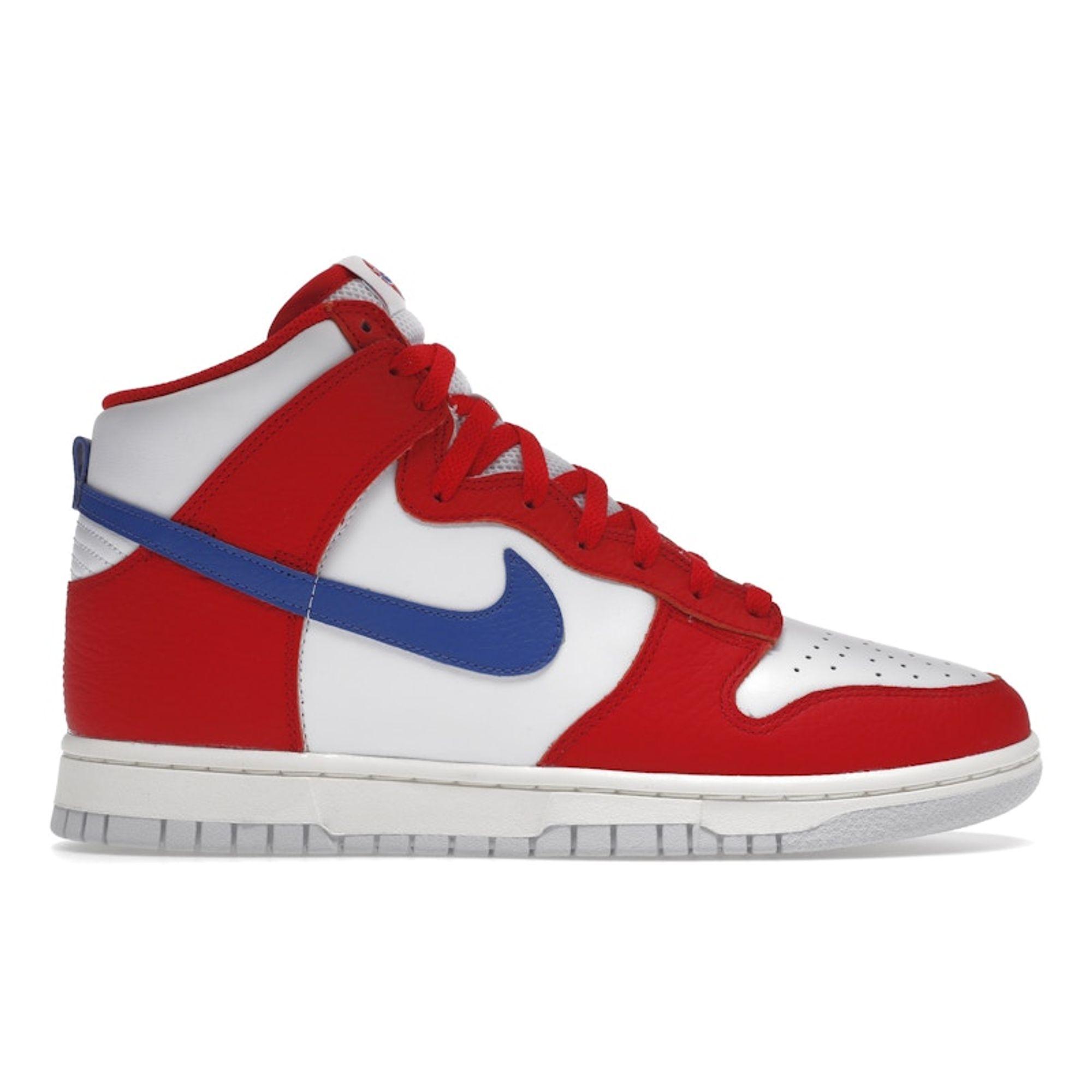 

Nike Dunk High USA Men Sneakers White University-Red Sail DX2661-100 41