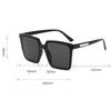 New Large Square Sunglasses Women Fashion UV400 Protection Outdoor Driving Summer Travel Eyewear Gafas De Sol