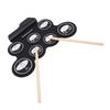 Portable Electronic     Silicone   Kit Built In Speaker 7   Pads 5   Tones 8 Demo Songs MP3 Input with  Sticks Foot Pedal for Kid