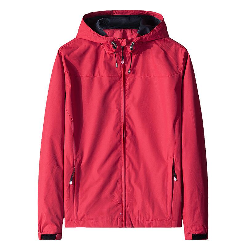 Autumn New Style Fashionable Mens Outerwear Sports Jacket Windproof Waterproof Lightweight Versatile Hooded Hardshell
