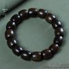 Unisex Handmade Green Sandalwood Bead Bracelet - Ethnic Style, Exquisite Design