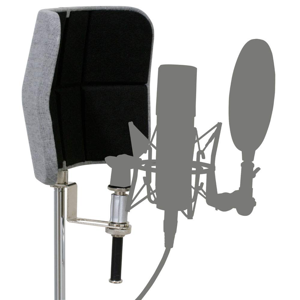 Kikutani RF-01 Mini Reflection Filter for Recording, Microphone Stand Mount Type