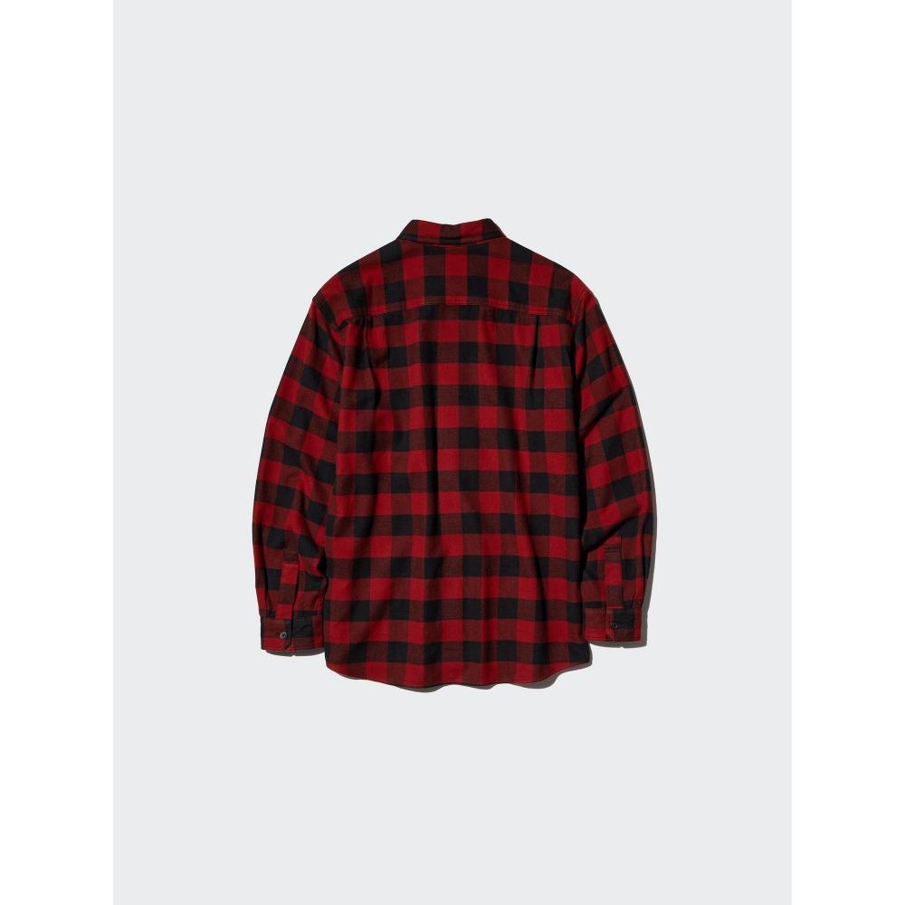 Uniqlo Flannel Check Shirt  LonG Sleeve  G