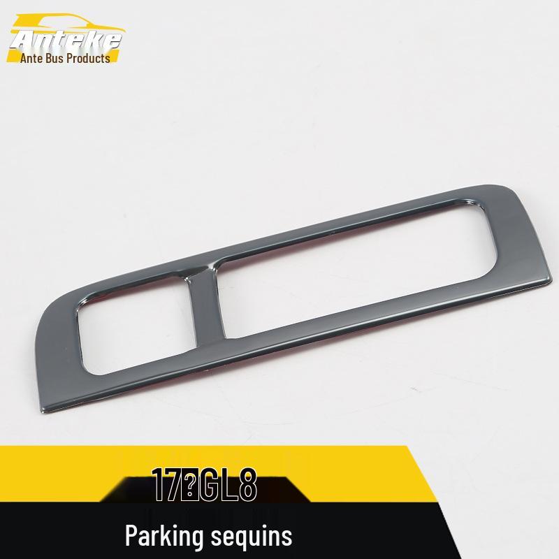 Compatible Decorative Frame Sticker for GL8 Emergency Handbrake Parking Switch Panel
