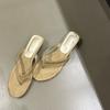 Fashion Female Spring Summer Round Toe Ladies Wedges Heeled Slippers Sandals Fashion Wedges Slippers Slides Shoes For Women Flip flops