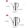 Durable 304 Nonrust Steel Sauce Bottle Feature Touch Lid And Modern Design For Efficient Cooking Experience