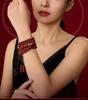 Bestselling Natural Cinnabar 108 Bead Buddhist Rosary Bracelet with High Purple Gold Sand Content