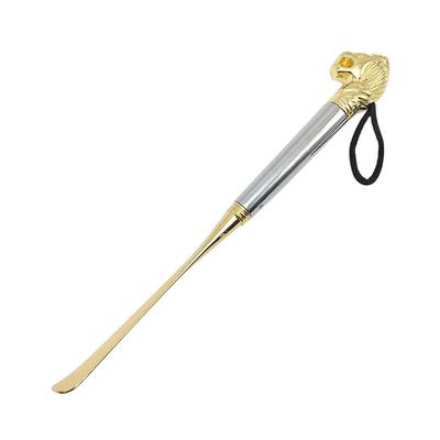 Lion Head Footprint Shoehorn 32cm – No Bend Metal Design