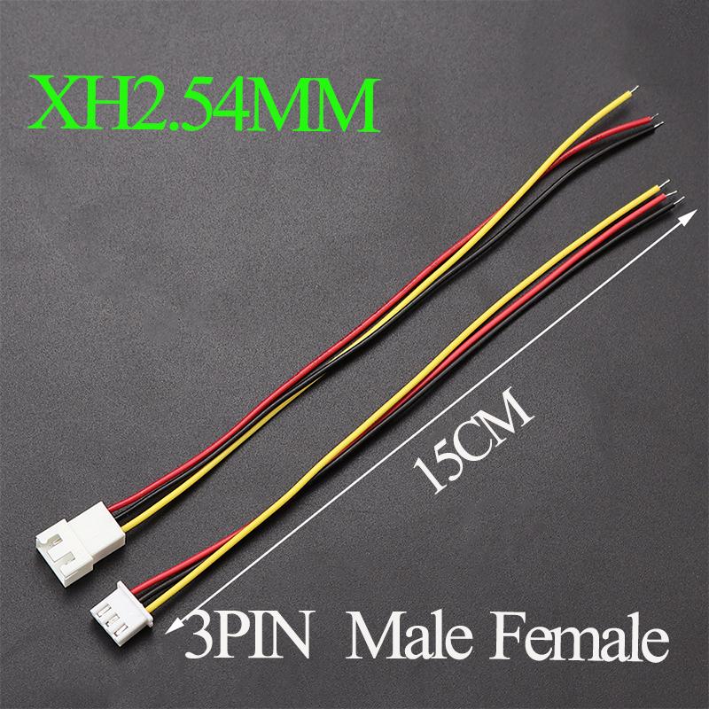 1Pair PH 2.0mm XH2.54MM  2/3/4/5/6 Pin  Female Male Plug / PH2.0 XH2.54MM   Terminal Socket Wires Cables Connector 26AWG 15CM