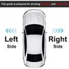 Side View Mirror Fender Corner Cover Trim, Corner Triangle Fender Cover, Replaces 60118-47030, 60117-47030, Compatible with Toyota Prius 2016-2020, 1