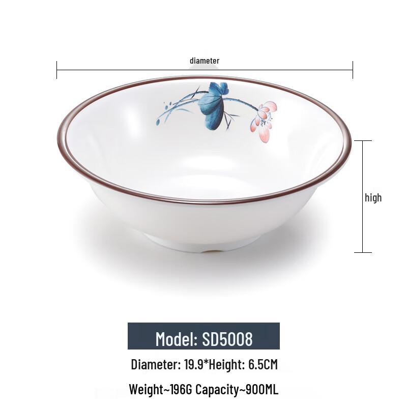 Melamine Noodle Bowl