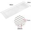 40x13" Car Pickup Grille Mesh Sheet Grid Universal Body Bumper Grill 7x14mm Hole
