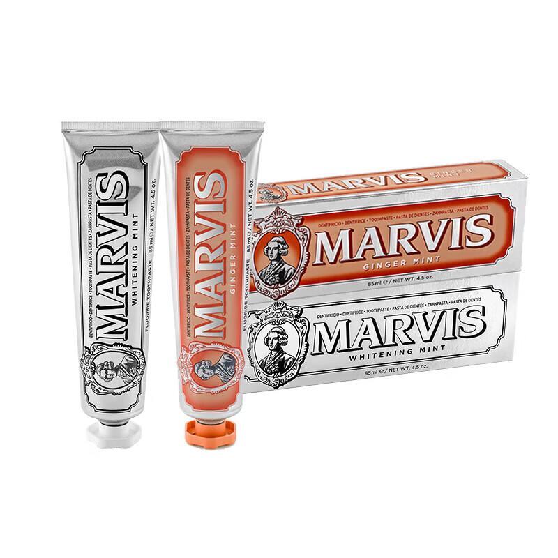 Marvis Whitening & Ginger Mint Toothpaste Duo Pack